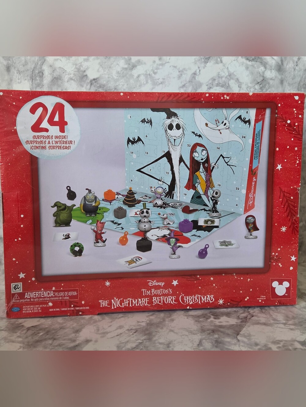 Disney Tim Burton's The Nightmare Before Christmas Kids Advent Calendar - 24